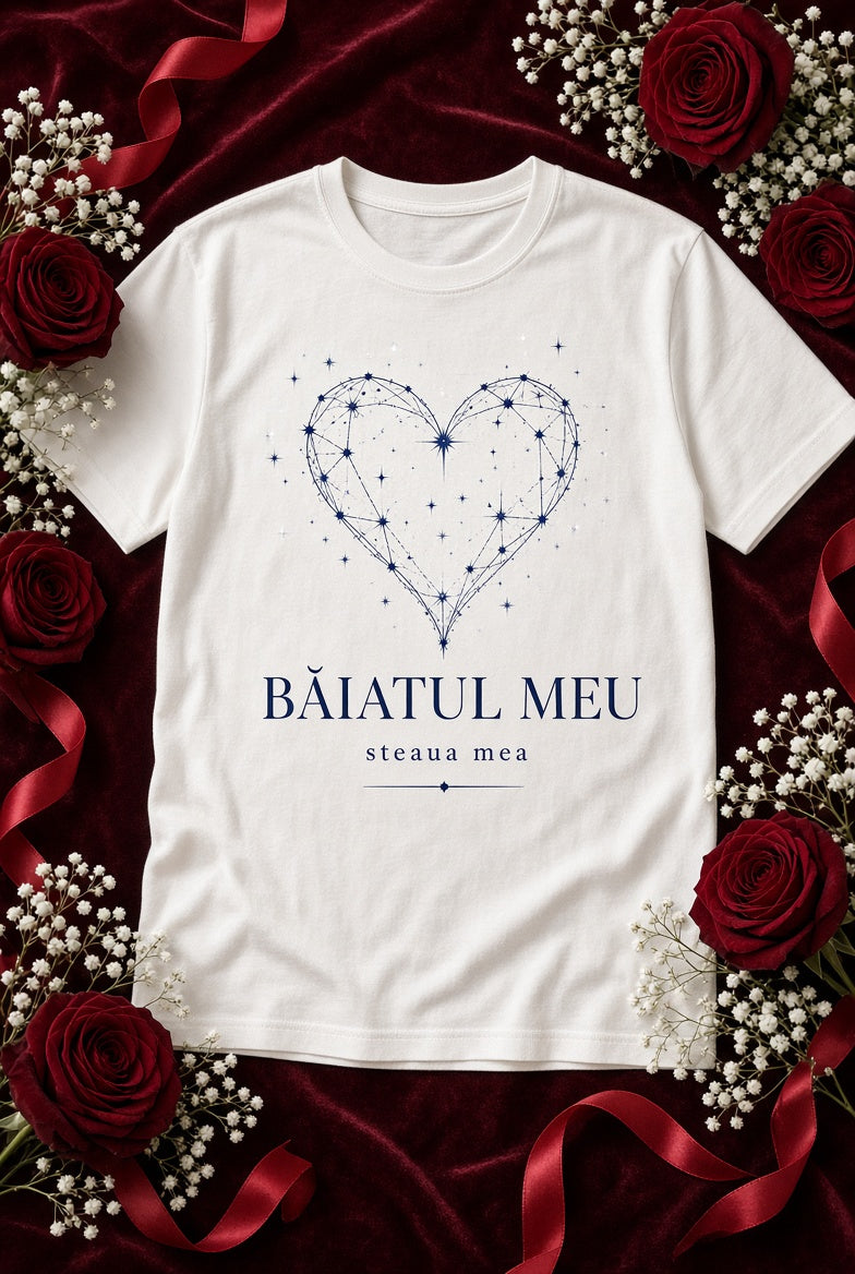 Tricou „Băiatul meu, steaua mea" | Suflet FM – Bumbac